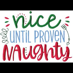 Christmas Naughty List 6 - Cutting Files & Clipart - Products - SWAK  Embroidery