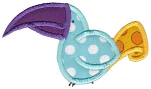 Applique Embroidery Designs | My Friend Bird Applique | Bunnycup Embroidery