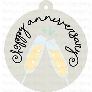 anniversary gift tag