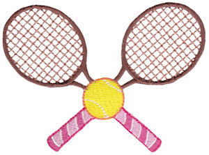 Machine Embroidery Designs | Tennis | Bunnycup Embroidery