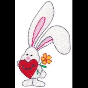 Machine Embroidery Designs | Bunny Big Ears | Bunnycup Embroidery