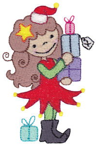 Machine Embroidery Designs | Christmas Pixies | Bunnycup Embroidery