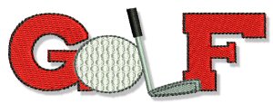 Machine Embroidery Designs | Golf | Bunnycup Embroidery