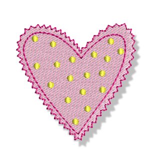 Machine Embroidery Designs | Heart Doodles | Bunnycup Embroidery