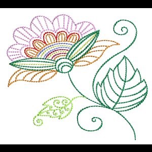 Machine Embroidery Designs | Jacobean Color Works | Bunnycup Embroidery