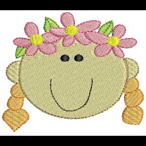 Machine Embroidery Designs | Little Faces Dress Up | Bunnycup Embroidery