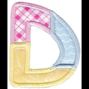 Patches Alphabet Applique Applique Embroidery Designs - Bunnycup Embroidery