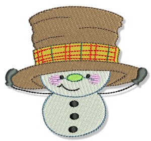 Machine Embroidery Designs | Snowbaby | Bunnycup Embroidery