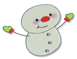 Machine Embroidery Designs | Snowbaby | Bunnycup Embroidery