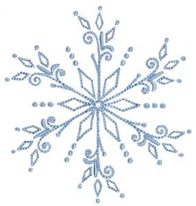 Machine Embroidery Designs | Snowflakes Too | Bunnycup Embroidery
