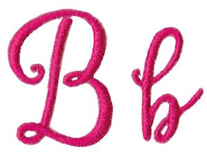 Machine Embroidery Designs | Sweet Peony Font | Bunnycup Embroidery