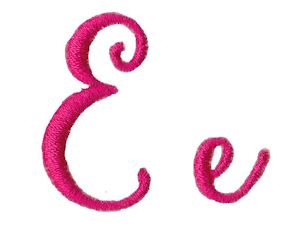 Machine Embroidery Designs | Sweet Peony Font | Bunnycup Embroidery