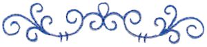 Machine Embroidery Designs | Swirly Dividers | Bunnycup Embroidery
