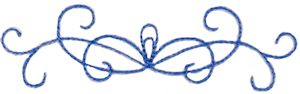 Machine Embroidery Designs | Swirly Dividers | Bunnycup Embroidery